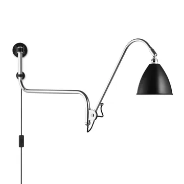 Bestlite BL10 wall lamp - black-chrome - GUBI