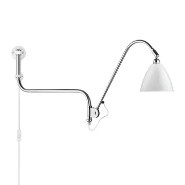 Bestlite BL10 wall lamp - matt white-chrome - GUBI