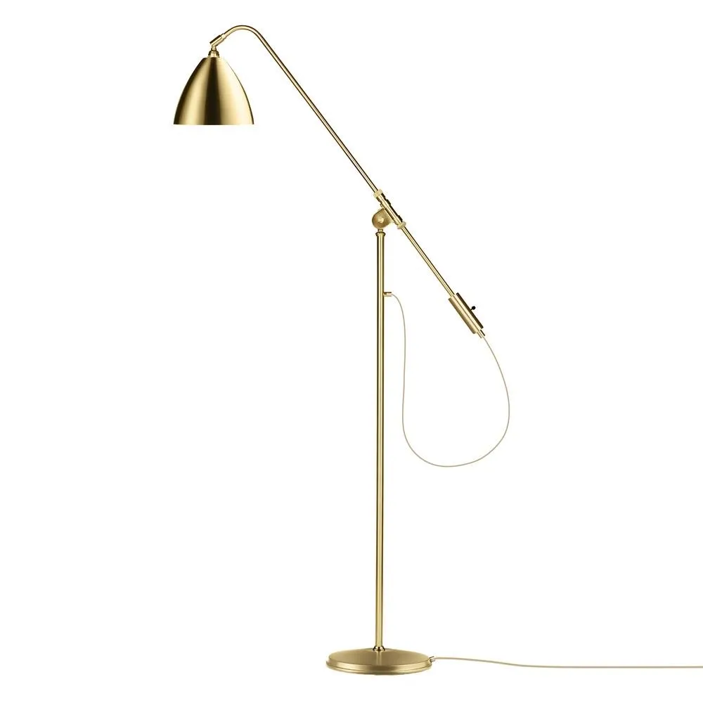 Bestlite BL4 floor lamp, brass GUBI