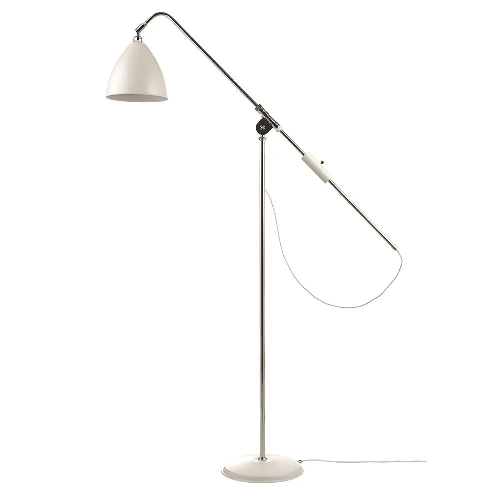 Bestlite BL4 floor lamp, matte white-chrome GUBI