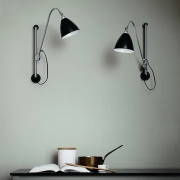Bestlite BL5 wall lamp - Black-chrome - GUBI