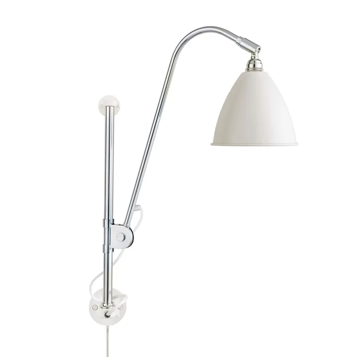 Bestlite BL5 wall lamp - Matte white-chrome - GUBI