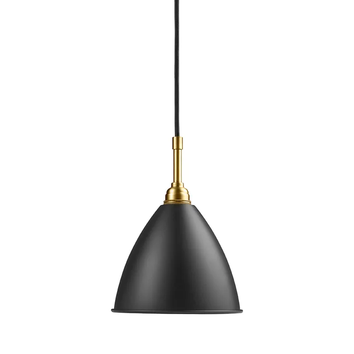 Bestlite BL9S pendant lamp - charcoal black-brass - GUBI