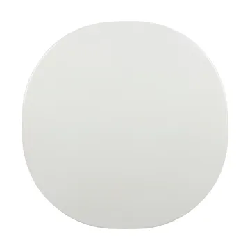 Carmel Bistro lounge table 75x75 cm - Clam white-black semi matt - GUBI