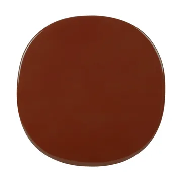 Carmel Bistro lounge table 75x75 cm - Rock red-black semi matt - GUBI