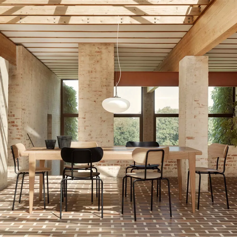 Coco chair, Ash black stained GUBI
