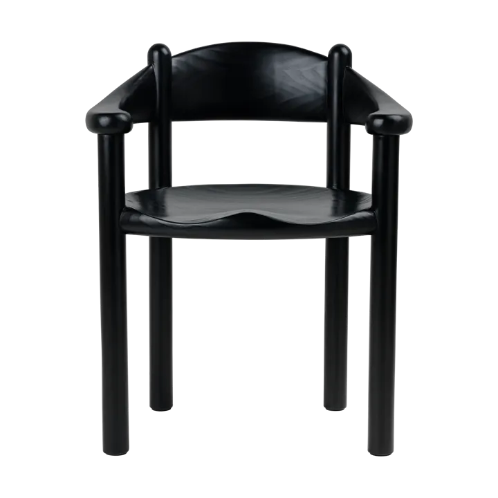 Daumiller chair with arms - Brown-black pine - GUBI