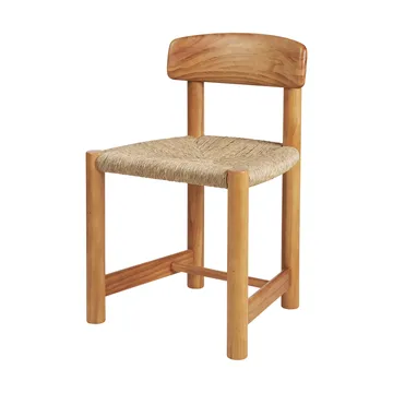 Daumiller Side Chair - Natural Rush-golden pine - GUBI
