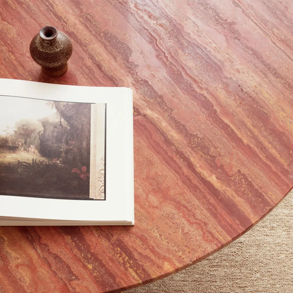 Epic dining table, Red GUBI