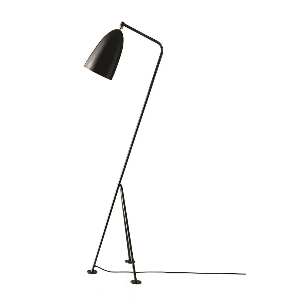 Grashopper floor lamp, Black GUBI
