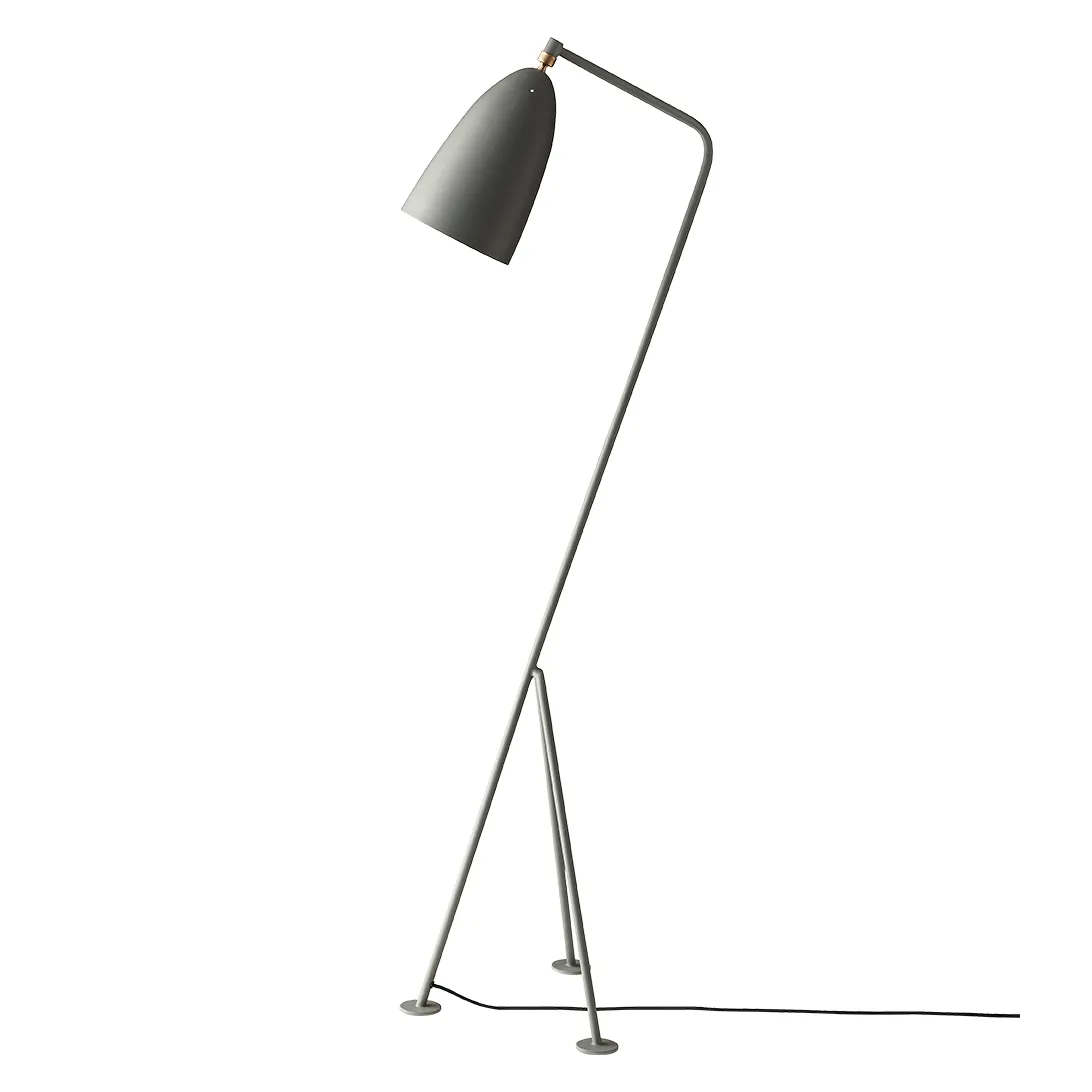 Grashopper floor lamp, Blue-grey GUBI