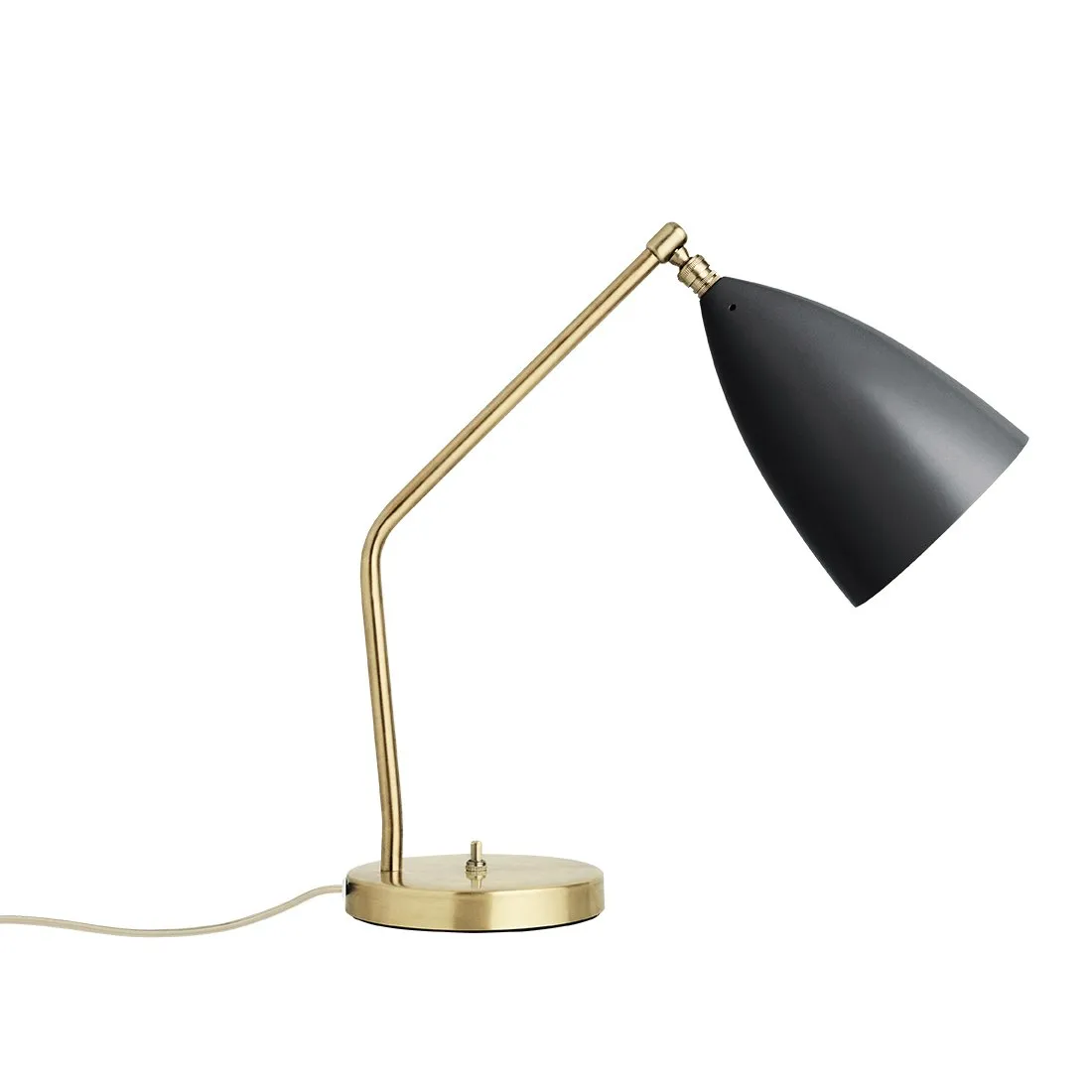 Grasshopper table lamp, black GUBI