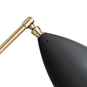 Grasshopper table lamp, black GUBI