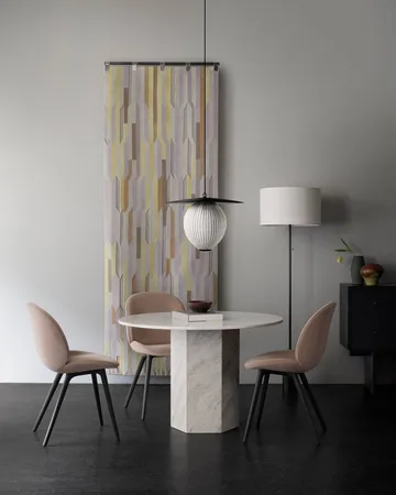 Gravity floor lamp - Maroon marble-white - GUBI