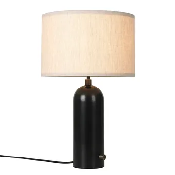 Gravity S table lamp - black-canvas - GUBI