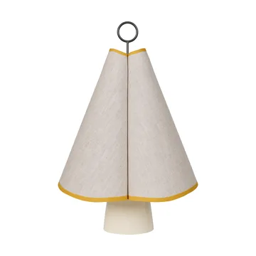 Hornbæk portable table lamp - Poppy yellow - GUBI