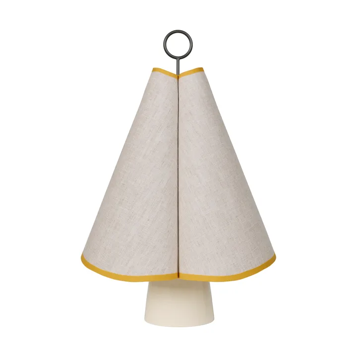 Hornbæk portable table lamp - Poppy yellow - GUBI