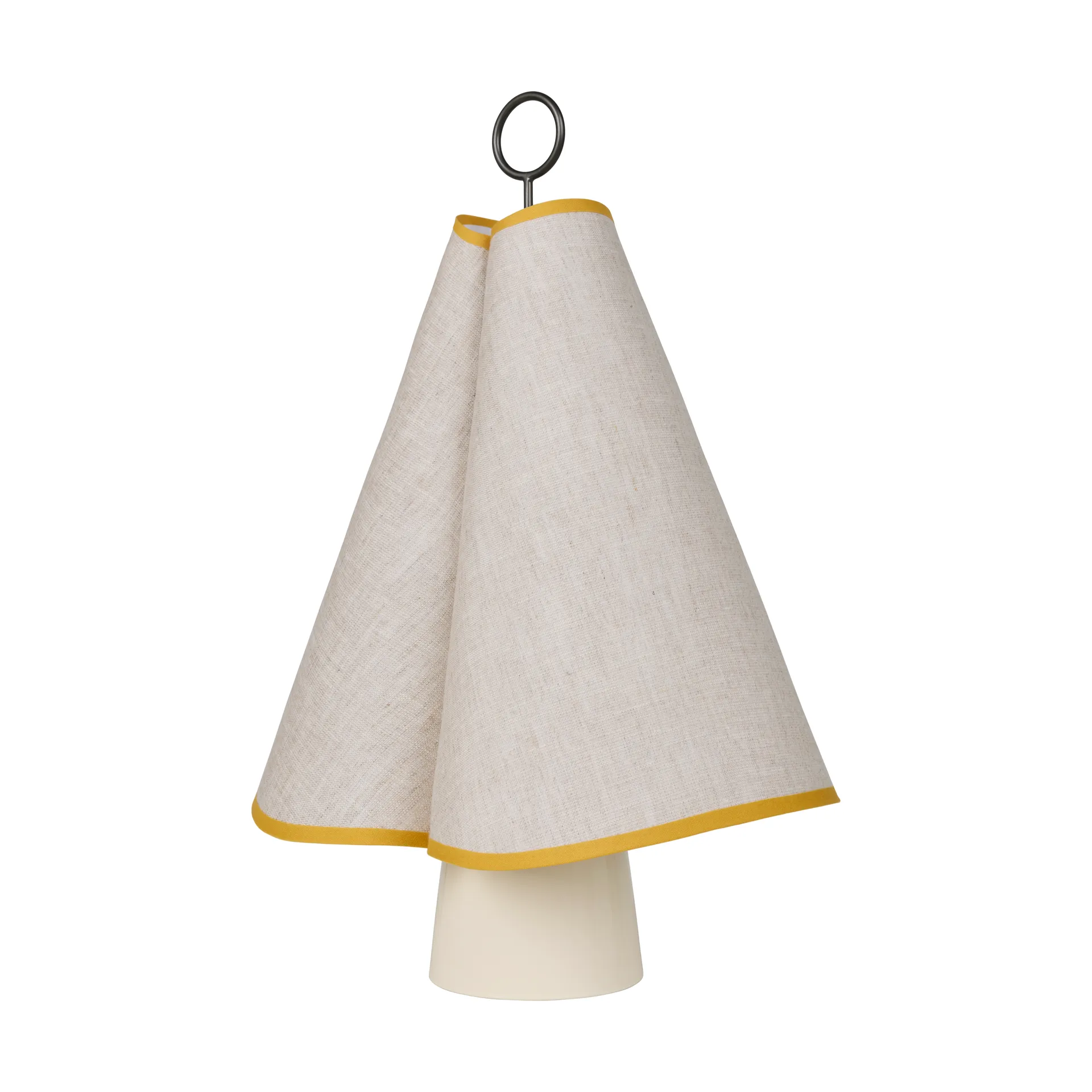 Hornbæk portable table lamp, Poppy yellow GUBI