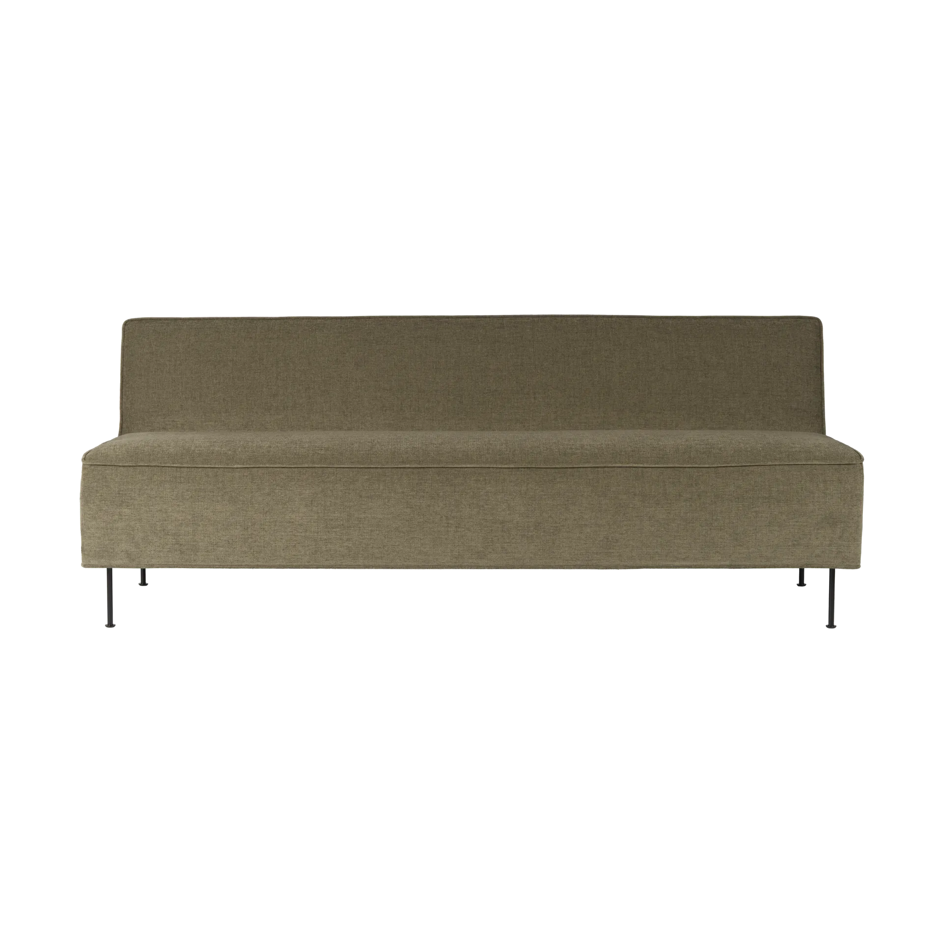 Modern Line 2-seat sofa, Belsuede special FR 002-black GUBI