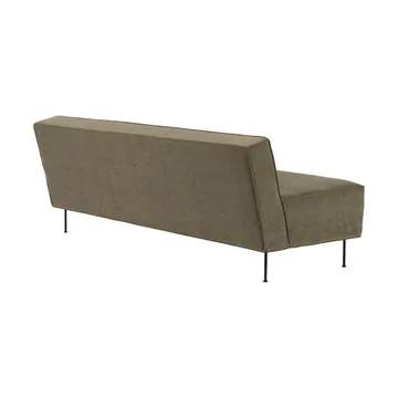 Modern Line 2-seat sofa - Belsuede special FR 002-black - GUBI