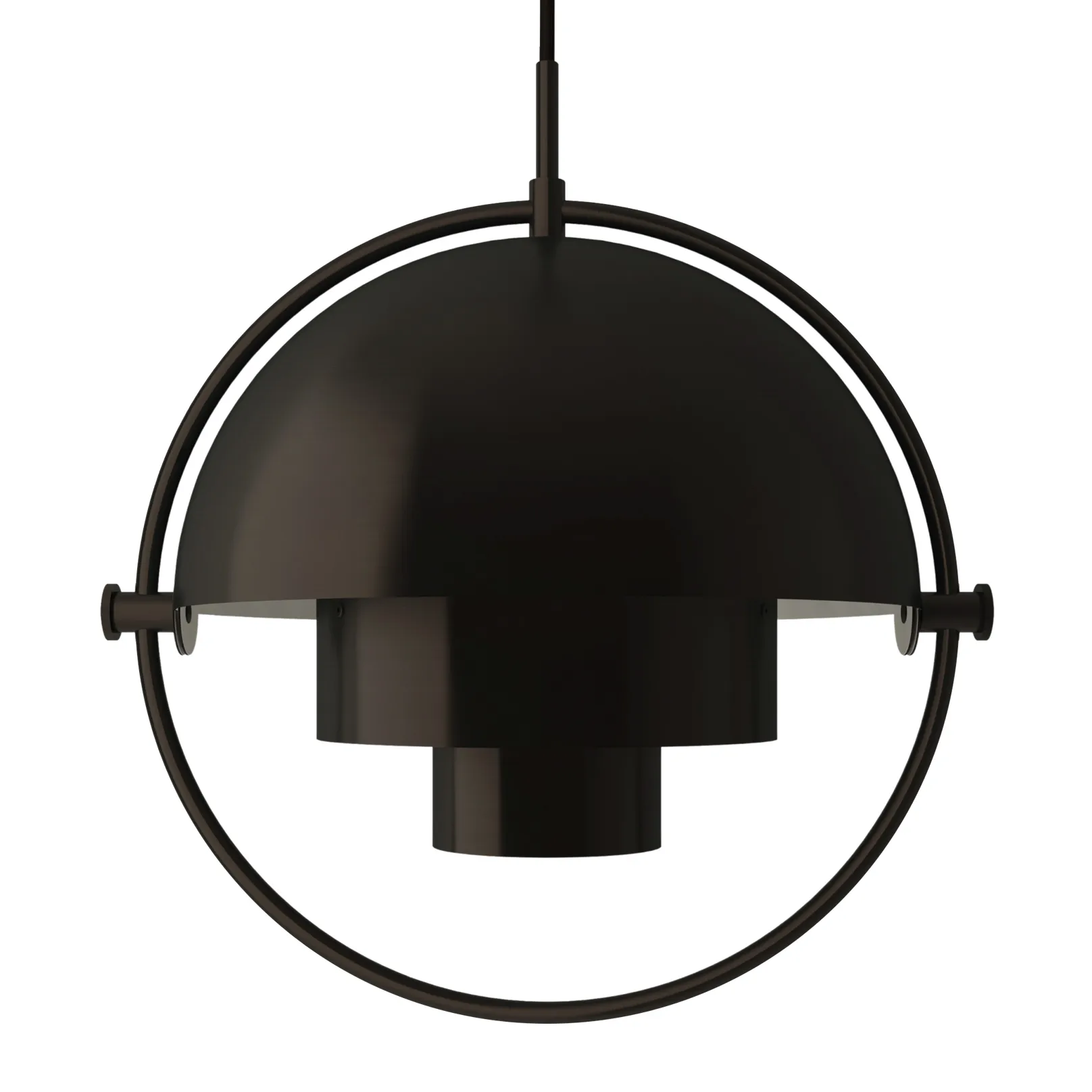 Multi-Lite ceiling lamp, Antique brass GUBI