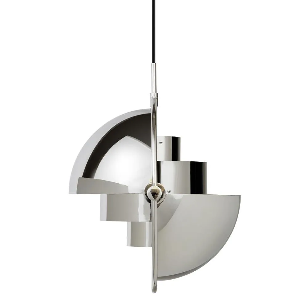 Multi-Lite ceiling lamp, chrome GUBI