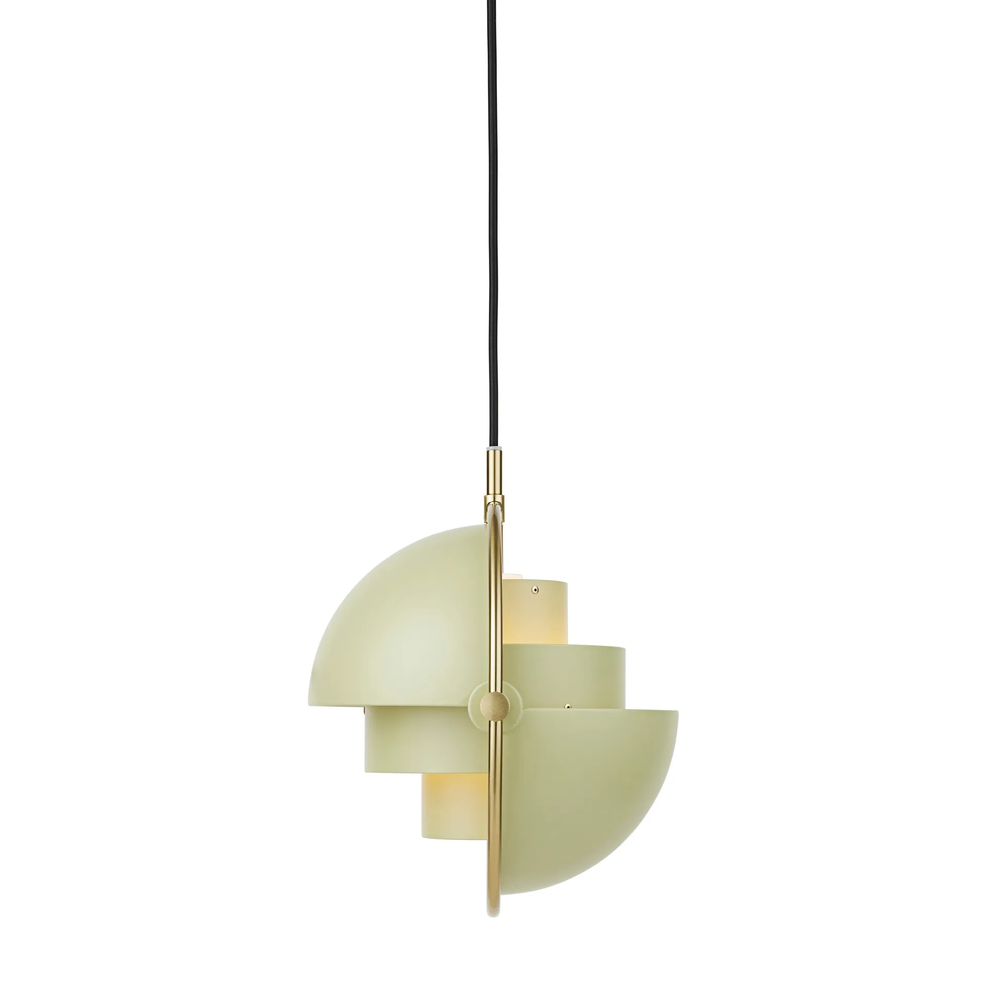 Multi-Lite ceiling lamp small, Brass-desert sage GUBI