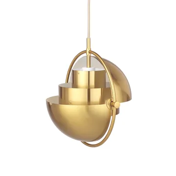 Multi-Lite ceiling lamp small - brass - GUBI