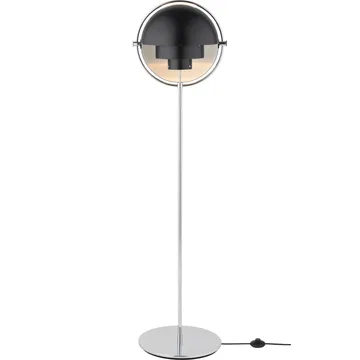 Multi-Lite floor lamp - Chrome-black - GUBI