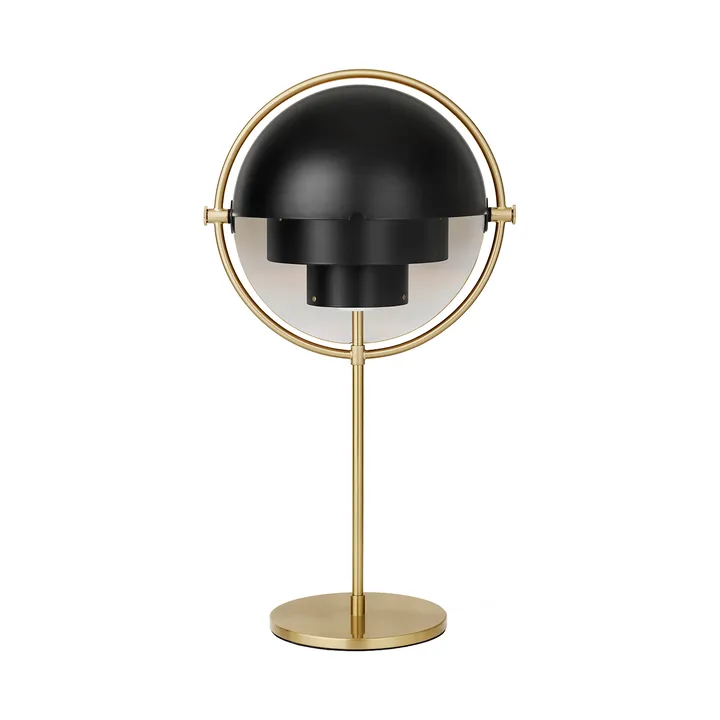 Multi-Lite table lamp - brass-black - GUBI