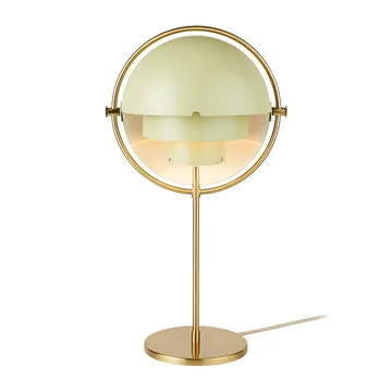 Multi-Lite table lamp - Brass-desert sage - GUBI
