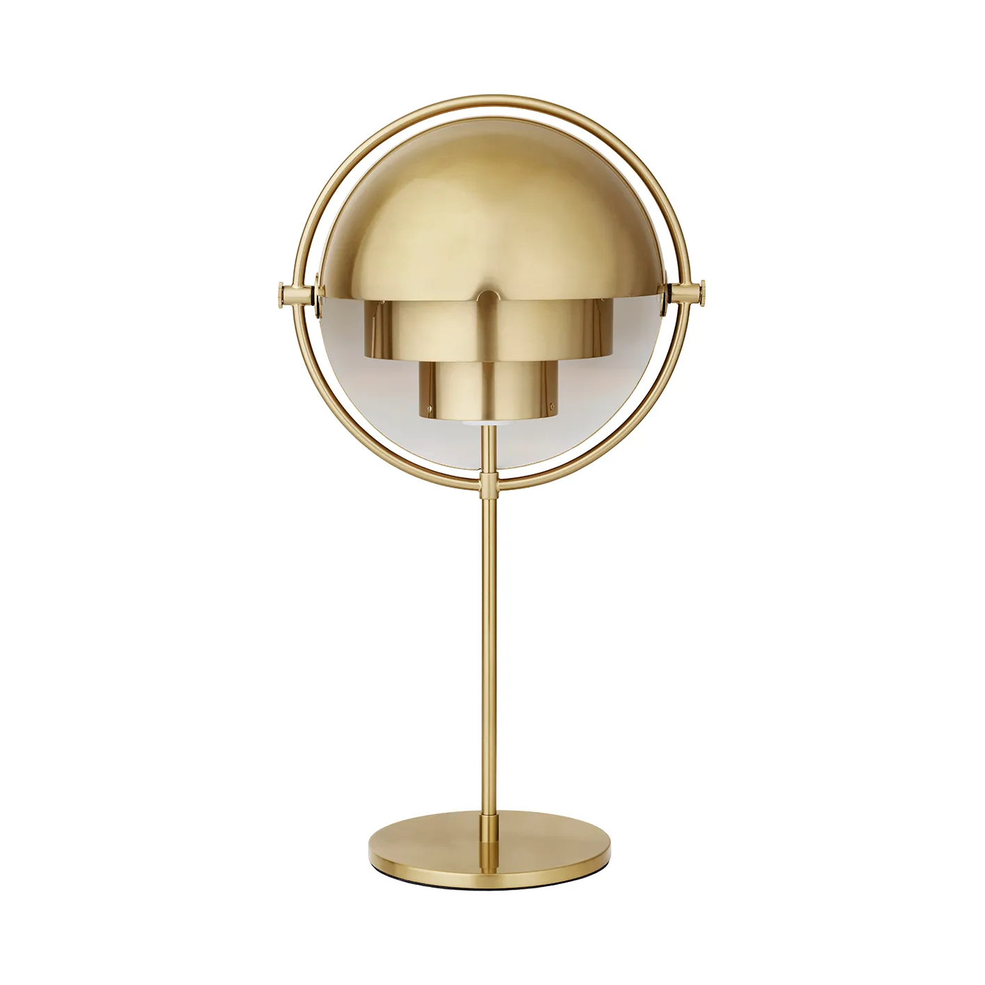 Multi-Lite table lamp, brass GUBI