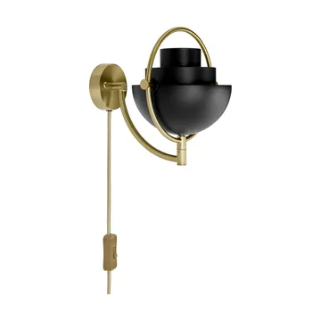 Multi-Lite wall lamp - Black-brass - GUBI