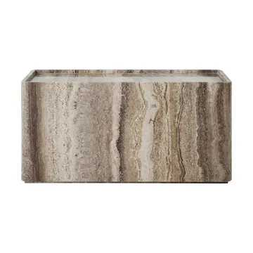 Pietra side table 30x80x40 cm - Lively sepia - GUBI