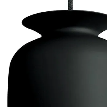 Ronde pendant small, charcoal black GUBI
