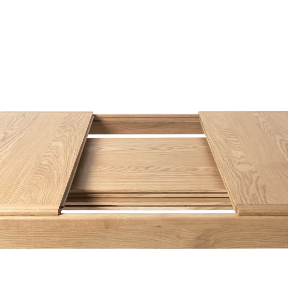 S-table dining table, Oak matte lacqured. extendable GUBI