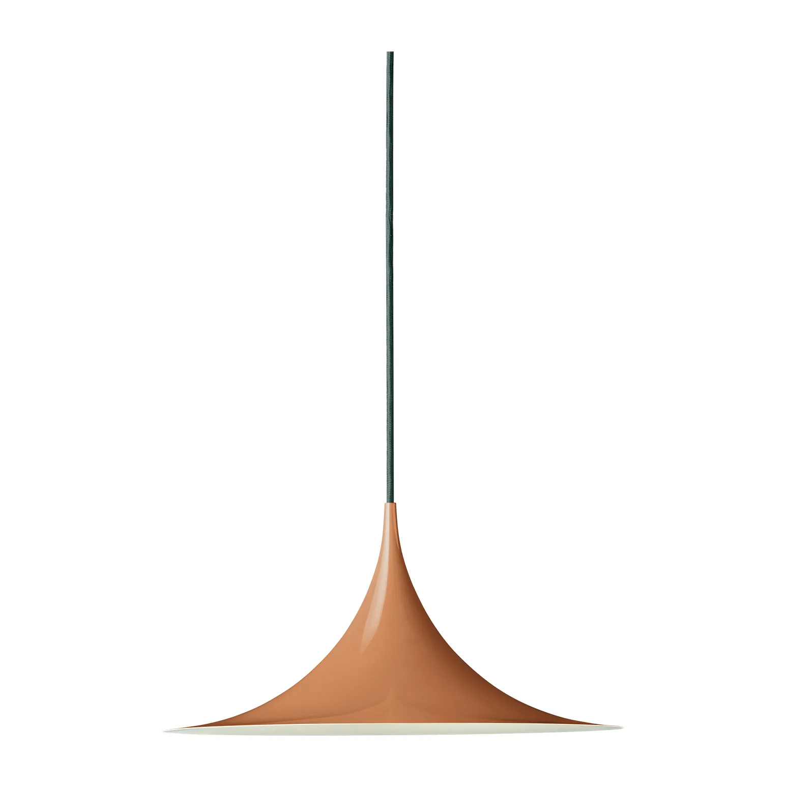 Semi lamp Ø 30 cm, Roasted pumpkin glossy GUBI
