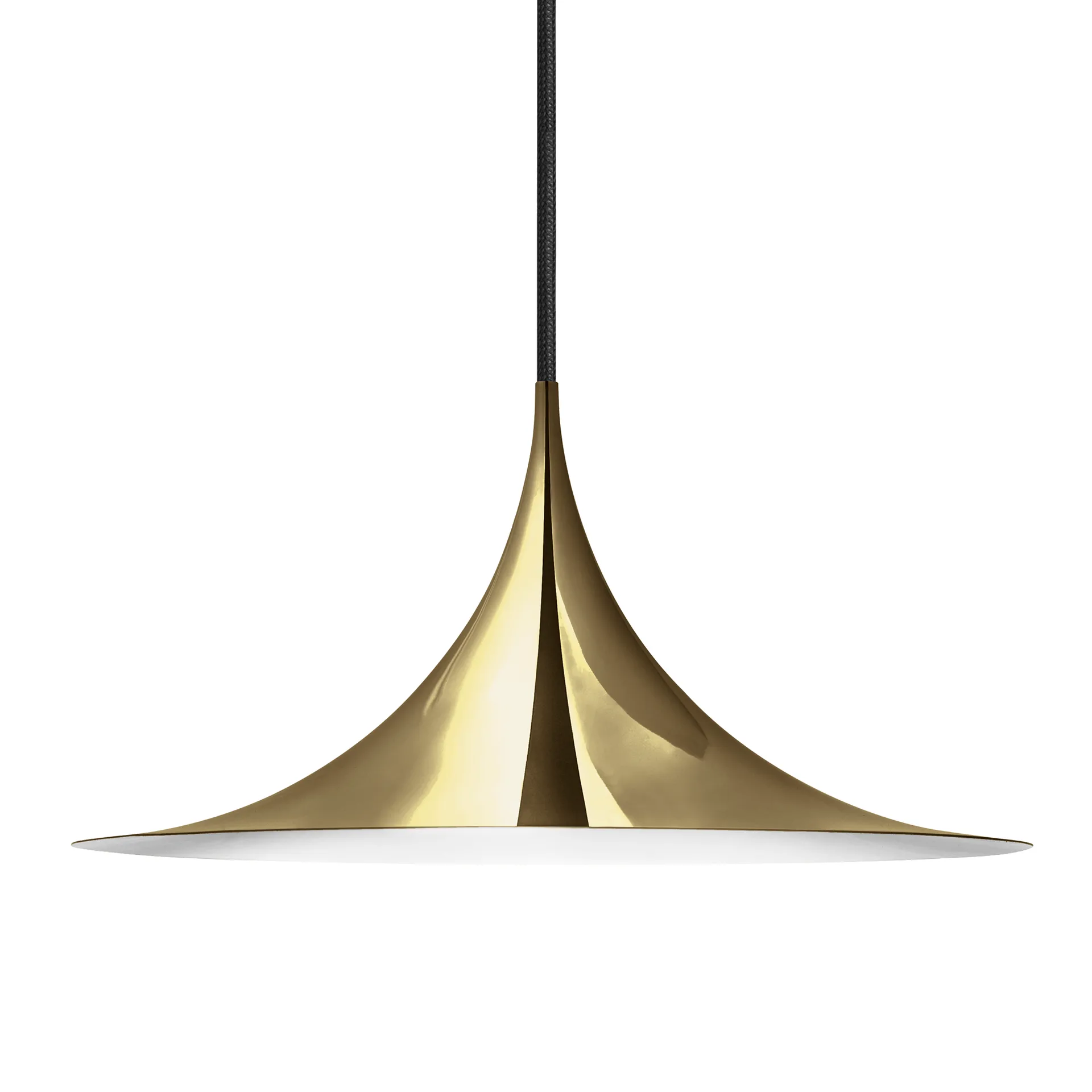 Semi lamp Ø 47 cm, Polished brass GUBI