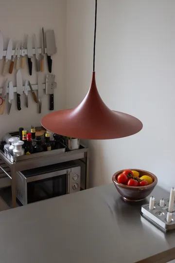 Semi lamp Ø 47 cm - Special Edition Auburn Red semi matt - GUBI