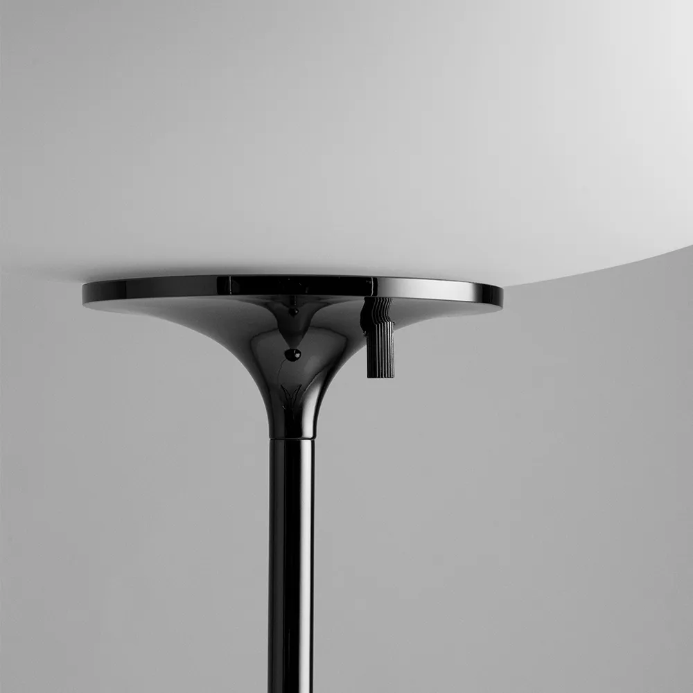 Stemlite floor lamp, Black chrome, 110 cm GUBI