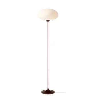 Stemlite floor lamp - Black red-opal glass, 150 cm - GUBI