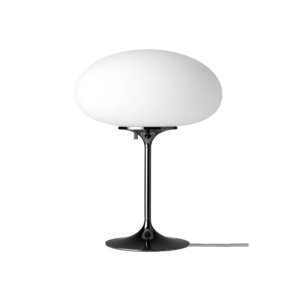 Stemlite Table lamp, Black chrome, h.42 cm GUBI