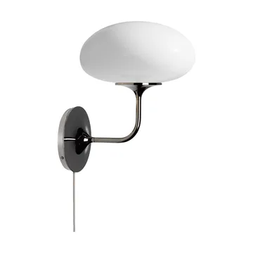Stemlite wall lamp - Black chrome-opal glass - GUBI