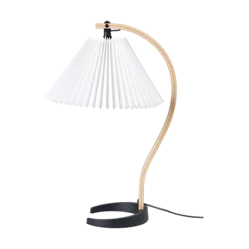 Timberline table lamp - Oak-birch-white - GUBI