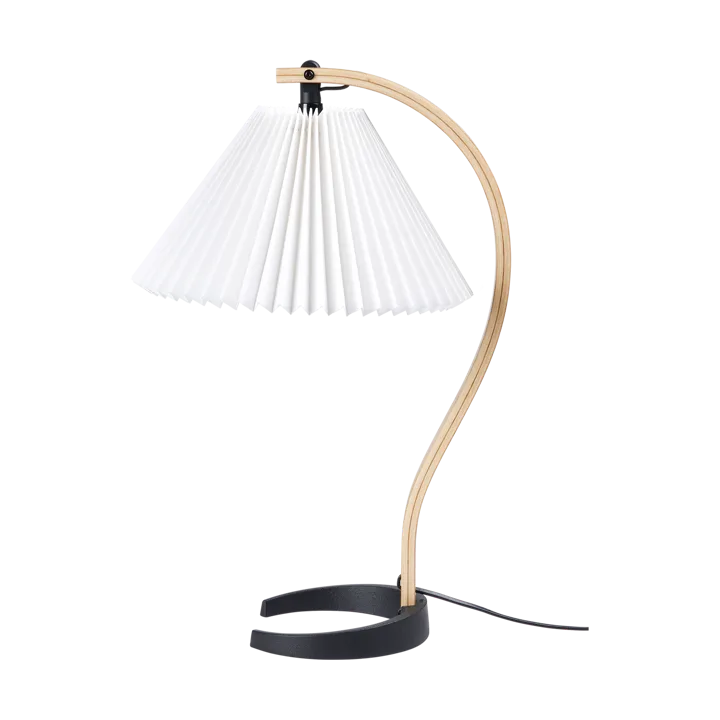 Timberline table lamp - Oak-birch-white - GUBI