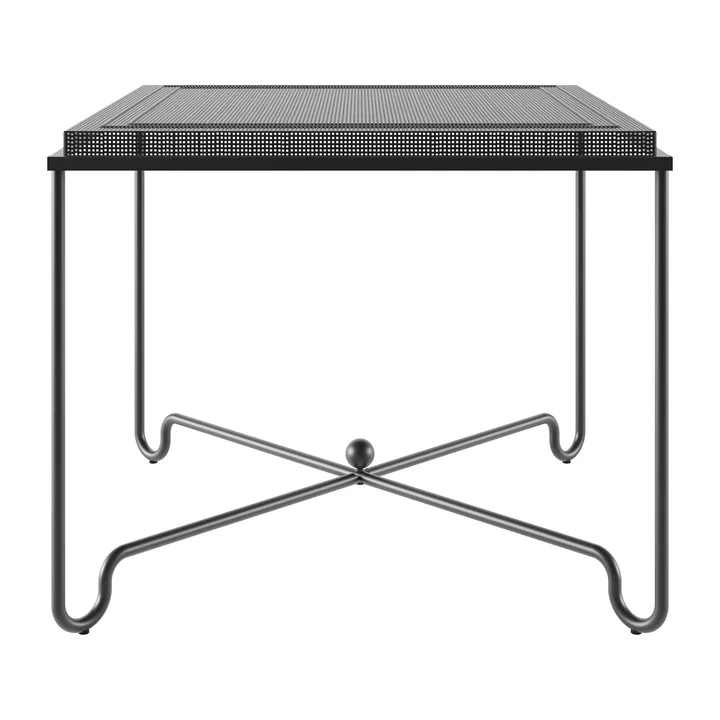 Tropique table 90x90x75 cm - Classic black - GUBI