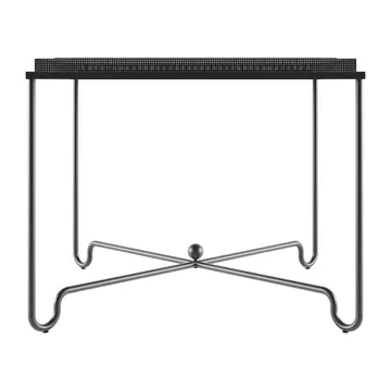 Tropique table 90x90x75 cm - Classic black - GUBI