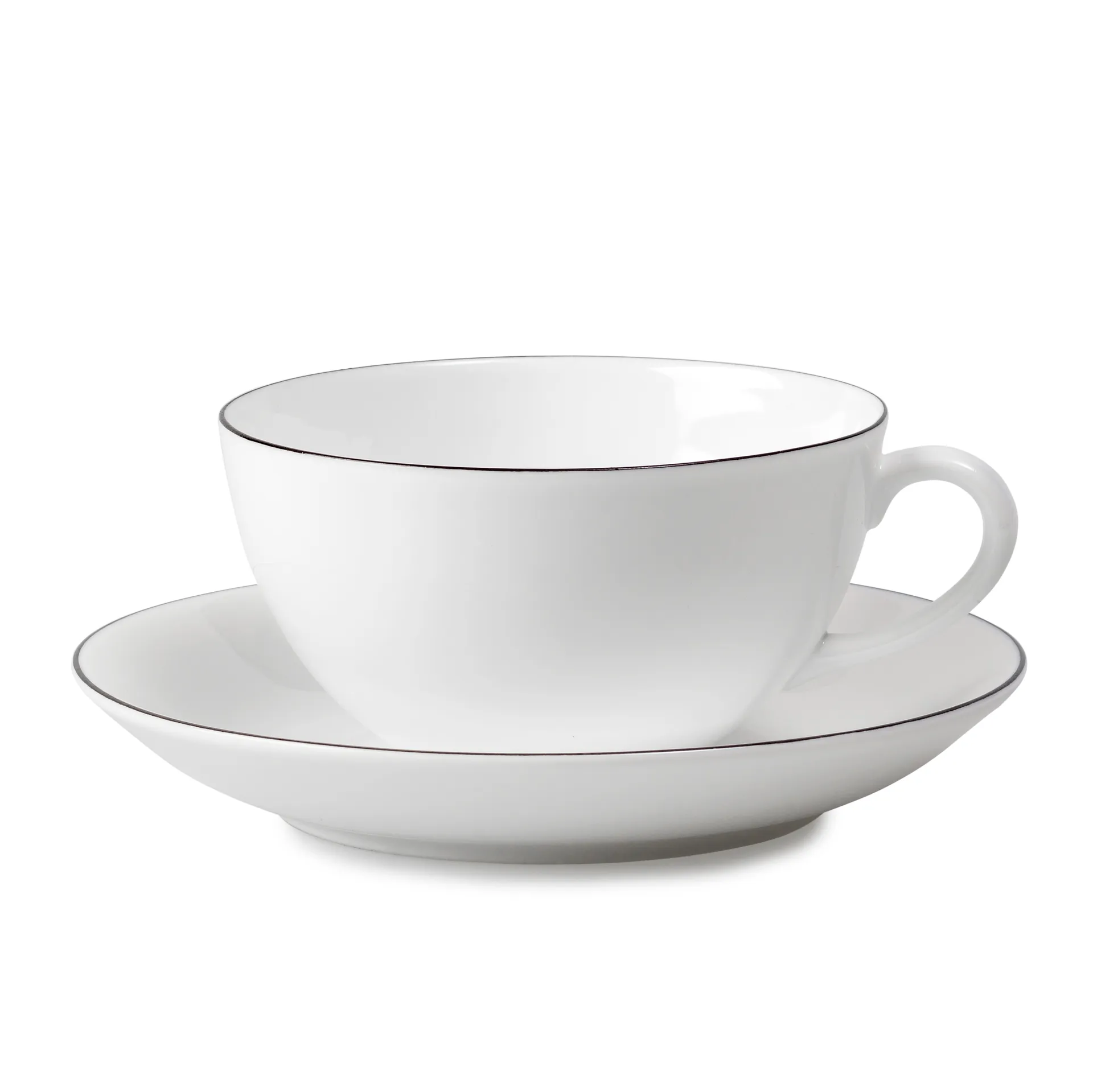Nature tea set round, tea cup + saucer Gustavsbergs Porslinsfabrik