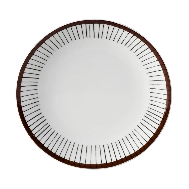 Ribb plate - Ø 18 cm - Gustavsbergs Porslinsfabrik