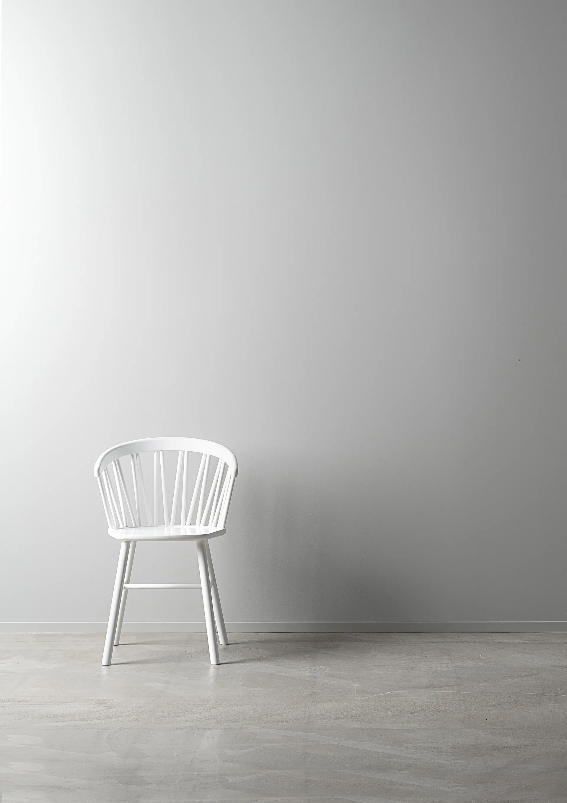 ZigZag armchair, White birch Hans K